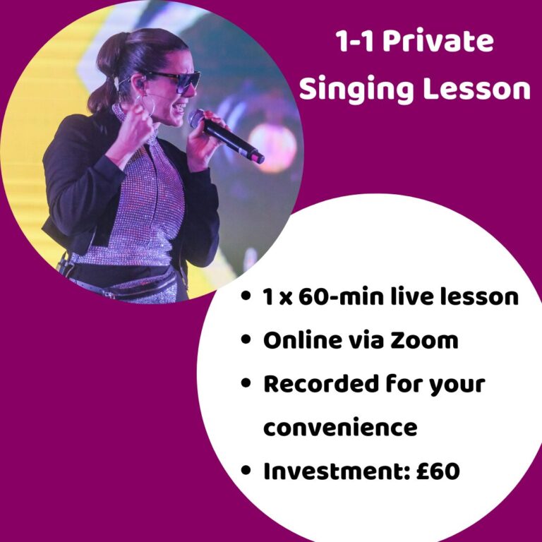 1-1 Private Singing Lessons By Elyse G. Rogers